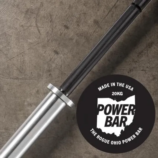 Rogue 20KG Ohio Power Bar - Black Zinc